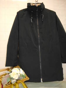 バーバリーロンドンコート　2枚式コート ブラック　ノバチェック柄　2wey　カジュアル　ジャンバー　新品