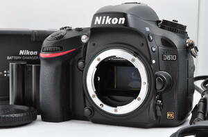 Nikon D610 24.3MP Digital SLR 送料無料　超美品　＃EF11