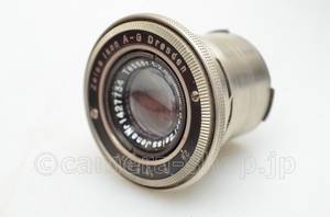 Carl Zeiss Jena Tessar 1:2.8 f=5cm nickel for Contax 