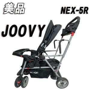 美品　JOOVY 二人乗りベビーカー カブースウルトラライト　年子 兄弟