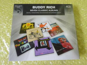 [m7721y c] 【新品未開封】BUDDY RICH / SEVEN CLASSIC ALBUMS(4CD - 7LP分)　バディ・リッチ JAZZ