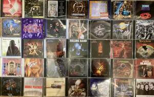 ■豪華!まとめて■HR~HM CD合計85枚セット■帯付多数/Def Leppard/Deep Purple/Napalm Death/Megadeth/Helloween/Captain Beyond ...etc