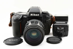 ★動作品★ Nikon ニコン F100 ボディ レンズセット（AF NIKKOR 28-85mm F3.5-4.5）　ストラップ ストロボ付