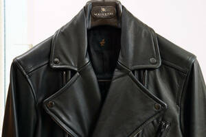 【ato】アトウ　COWHIDE LEATHER DOUBLE RIDERS/44