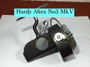 完動品 HARDY BROS LTD THE ALTEX NO3 MARK V,ENGLAND MADE Hardy Altex No3 MkⅤ ハーディ オールド スピニングリール 状態良コレクション