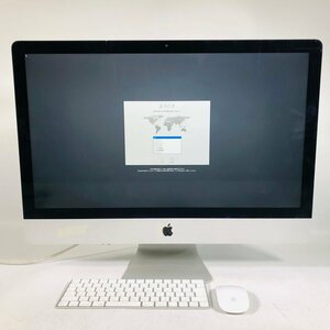 ジャンク iMac 27インチ (Late 2012) Core i5 2.9GHz/16GB/1TB MD095J/A