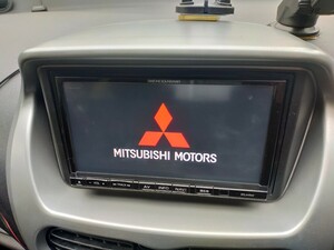 三菱純正オプション　メモリーナビ　NR-MZ80 訳あり　ナビ、地デジ、Bluetooth、USB、DVD、MUSICFOLDER 　