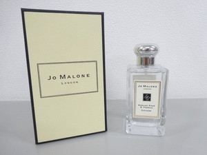 残量9割以上 Jo MALONE LONDON ジョーマローン ENGLISH PEAR & FREESIA イングリッシュぺアー フリージア 100ml コロン 香水 フレグランス