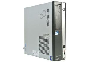 Windows7搭載/富士通 D550/B Core2 Duo 2.93GHz/2GB/160GB/DVD/office付 【中古パソコン】【デスクトップ】