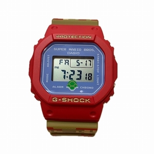 カシオ スーパーマリオブラザーズ 限定モデル DW-5600SMB クォーツ 時計 腕時計 メンズ 美品☆0332