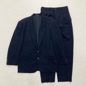 ●COMME des GARCONS HOMME コムデギャルソン セットアップ スーツ ジャケット パンツ シングル AD1992 サイズM 濃紺 メンズ 1.36kg●