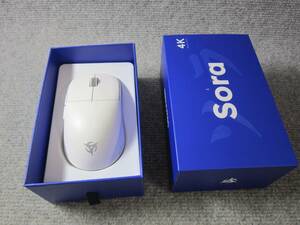 (5865) ※USBレシーバー無し Ninjutso Sora Wireless Gaming Mouse White マウス NMO32-4K