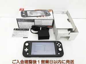 【1円】任天堂 Nintendo Switch Lite 本体 セット グレー 初期化/動作確認済 ニンテンドースイッチライト J09-240kk/F3