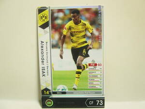 WCCF 2017-2018 EXTRA 白 アレクサンデル・イサク　Alexander Isak 1999 Sweden　Borussia Dortmund 17-18 Panini FOOTISTA