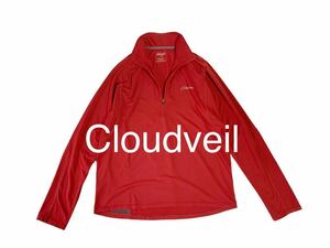 Cloudveil 超伸縮性 ドライ インナー ハーフジップ Tシャツ アウトドア 登山 トレッキング 速乾 クラウドベイル メンズ 長袖 トップス