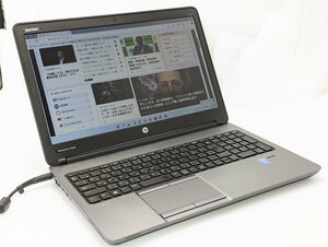 1円～ 激安 ノートパソコン 大画面15.6型 hp ProBook 650 G1 中古良品 第4世代Core i5 8GB DVDマルチ 無線WiFi Bluetooth Windows11 Office