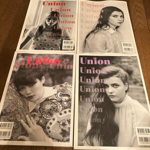 雑誌　UNION No1-4 