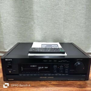 【美品】【リモコン・説明書付】SONY AVコントロールアンプ TA-E2000ESD