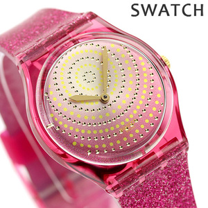 スウォッチ SWATCH 腕時計 CHRYSANTHEMUM GP169 クリサンサマーム 34mm ピンク
