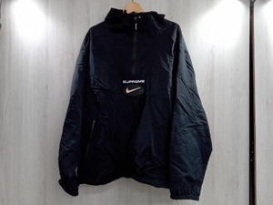 通年 Supreme シュプリーム NIKE コラボ シュプリーム×ナイキ Jewel Reversible Ripstop Anorak リバーシブル 20AW XL ブラック