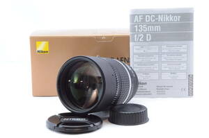 ★超美品★Ai AF DC Nikkor 135mm F2D 一眼レフ カメラ オート フォーカス 単焦点 レンズ◆元箱付き