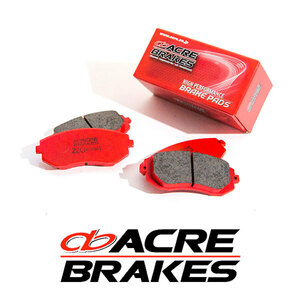 ACRE アクレ ブレーキパッド ZZC 前後セット BMW 1シリーズ (F20) 118d 1S20 H28.5～R1.8 FR 2.0L Mパフォーマンスブレーキ除く