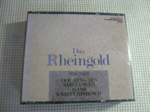 レ　CD3枚組《ワーグナー/二―ベルングの指環　序夜・楽劇「ラインの黄金」》中古
