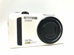 【ト萬】RD412RNI25 1円～ CASIO カシオ デジタルカメラ EXILIM エクシリム EX-ZR100 カメラ 撮影機器 グリップ剥がれあり 通電動作未確認