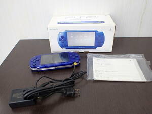 1円～ ジャンク　PSP プレイステーション・ポータブル メタリックブルー PSP-1000MB