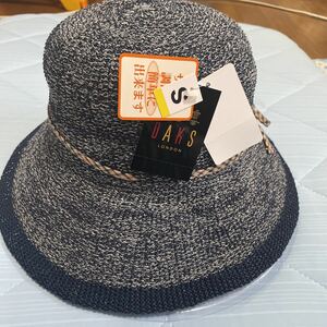 新品DAKS 帽子　日本製　Ｓサイズ調節可能