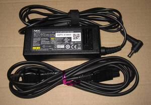 NEC PC用純正ACアダプタ ADP91 / PC-VP-WP123 (19V 3.42A) 中古