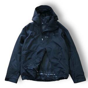 Oakley archive nylon mountain jacket Asymmetric Zip Black L /オークリー アシンメトリー テック ジャケット　(SALOMON ARC