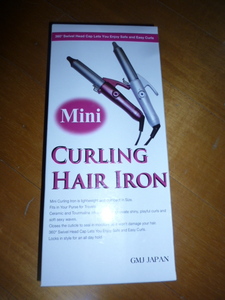 CURLING ヘアーアイロン mini