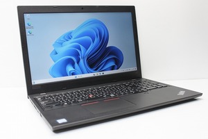 ノートパソコン Windows11 中古 Lenovo ThinkPad L590 15.6インチ 第8世代 Core i5 SSD256GB メモリ8GB カメラ 10キー 大画面