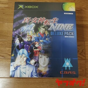 【未開封】XBOX 真・女神転生NINE DELUXE PACK (真・女神転生ナイン、アトラス、ペルソナ、金子一馬、悪魔絵師、限定版)