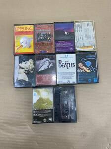 カセットテープまとめて BRYAN ADAMS、PAUL McCARTNEY、THE BEATLES、OLIVIA NEWTON-JOHN、MADONNA、STEVIE WONDER、USA FOR