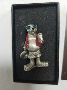  正規品 Royal Selangor Pewter BEAR ? DOG ? figure ロイヤルセランゴール クマ ピューター ミニ メタル フィギュア 置物 錫製 熊 又は 犬