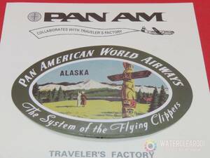 □■□44002-HS□■□[STICKER＊PANAM] FlyingClippers PAN AMIRICAN＠ALASKA