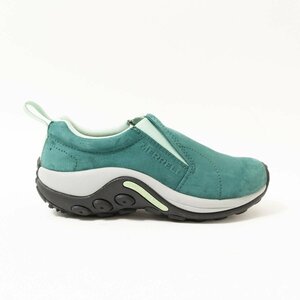 MERRELL メレル JO05030 JUNGLE MOC ジャングルモック スリッポン エメラルドグリーン 23.5cm ピッグスキン レディース シンプル シューズ