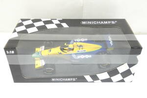 7210T/未使用★ミニチャンプス 1/18 ベネトン フォード B191 R.MORENO モレノ 1991 Minichamps Benetton Ford #19