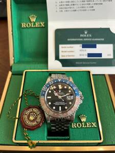 ☆彡　日本ロレックス　ギャラ付き　Rolex1675GMT　希少 アンティーク 　☆彡