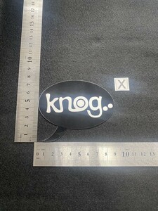  knog　ノグ　 ステッカー　シール　(X)
