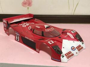 送料無料　1/8 当時物　トヨタ GT-ONE TS020 レーシングカー ラジコンボディ TOYOTA ESSO Ultron RACING CAR