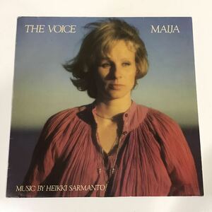 希少FINLANDオンリー MAIJA / THE VOICE MUSIC BY HEIKKI SARMANTO フィンランドONLY EURO RARE GROOVE EX+