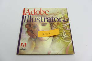 送料無料/格安 #1024 中古 Adobe illustrator 8.0 イラストレーター For mac macintosh ライセンス付き AI ロゴ修正　マック