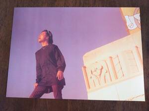 ◎甲斐よしひろ　A4ピンナップ　28　 YOSHIHIRO KAI 「SINGER」 21st anniversary special event 1994-1995　甲斐バンド