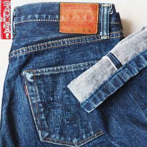 即決★サムライジーンズ W33 ジーンズ S510XX 19oz デニムパンツ SAMURAI JEANS ボタンフライ Lot 14 セルビッジ ベビーオンス メンズ