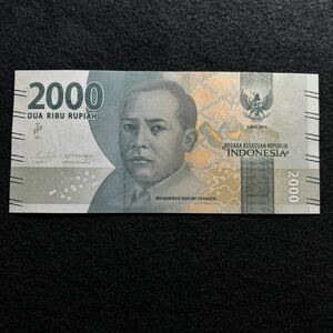 C287.(インドネシア) 2000ルピア★紙幣　2016年 未使用　外国紙幣 P-155