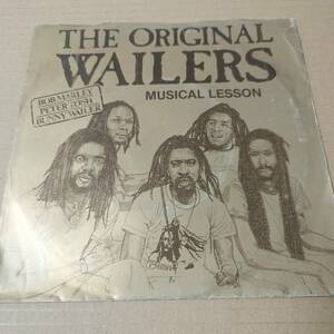 The Original Wailers - Music Lesson / Nice Time // Island Records 7inch / Roots / Bob Marley / Musical / AA0649 