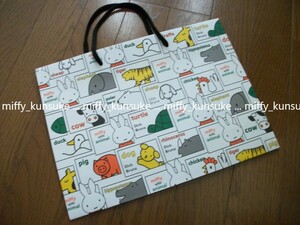 未使用◆ミッフィー大判ショッパー◆動物たち◆miffy style